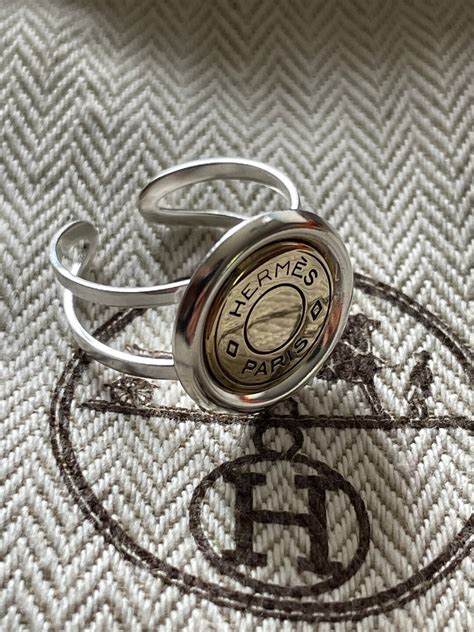 hermes clou de selle ring|hermes clou d ring.